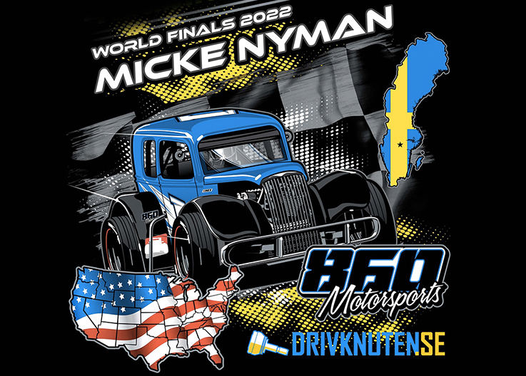 Micke Nyman kör World Finals i USA