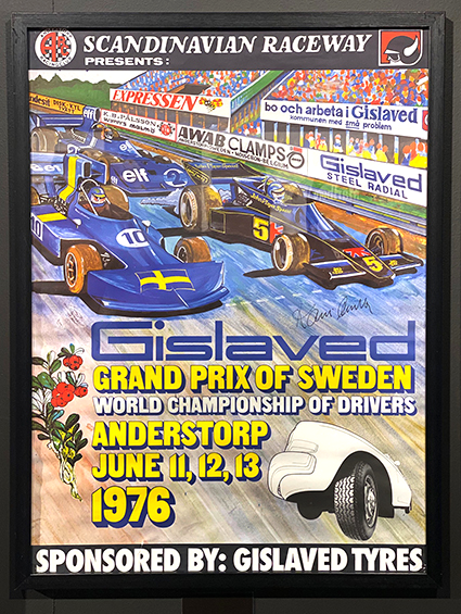 Affisch från Anderstorp Grand Pris 1976