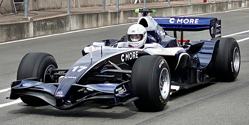 Kör Nico Rosbers Formel 1 bil på Anderstorp