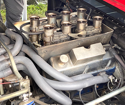 Välkörd original Ford GT40 motor