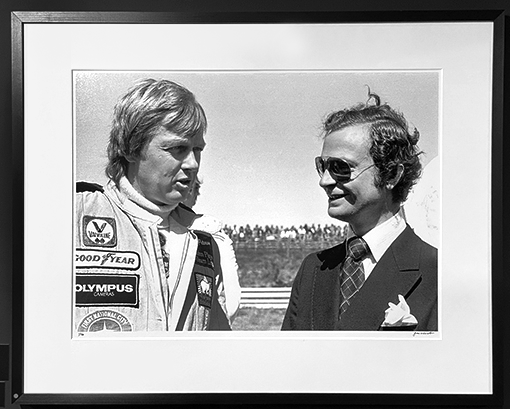 Sveriges två kungar på 70-talet, Ronnie Petersson och Kung Carl Gustav