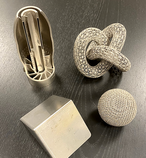 3D printade detaljer i titan