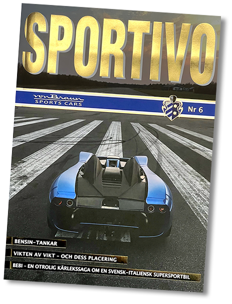 von Braun Sportcars kundtidning Sportivo