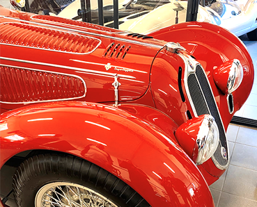Motorima är specialister på att renovera och restaurera klassiska bilar